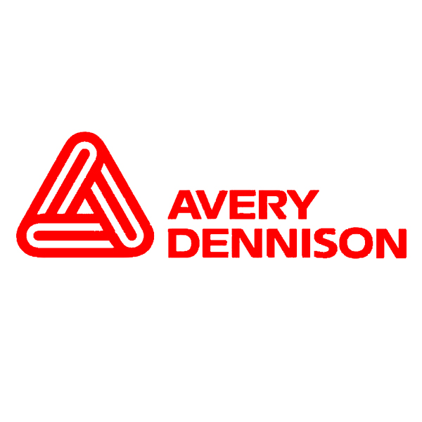 Avery Dennison White Sticker Permanent Gloss 
